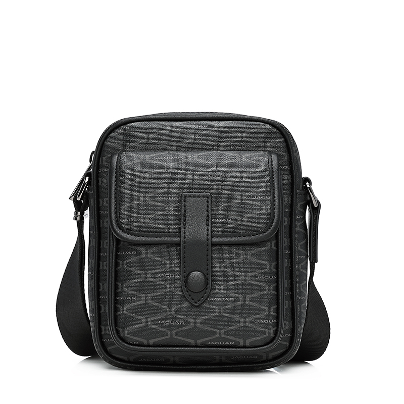 JAGUAR Мужская черная сумка через плечо из искусственной кожи, Black
JAGUAR Мужская черная сумка через плечо из искусственной кожи, Black