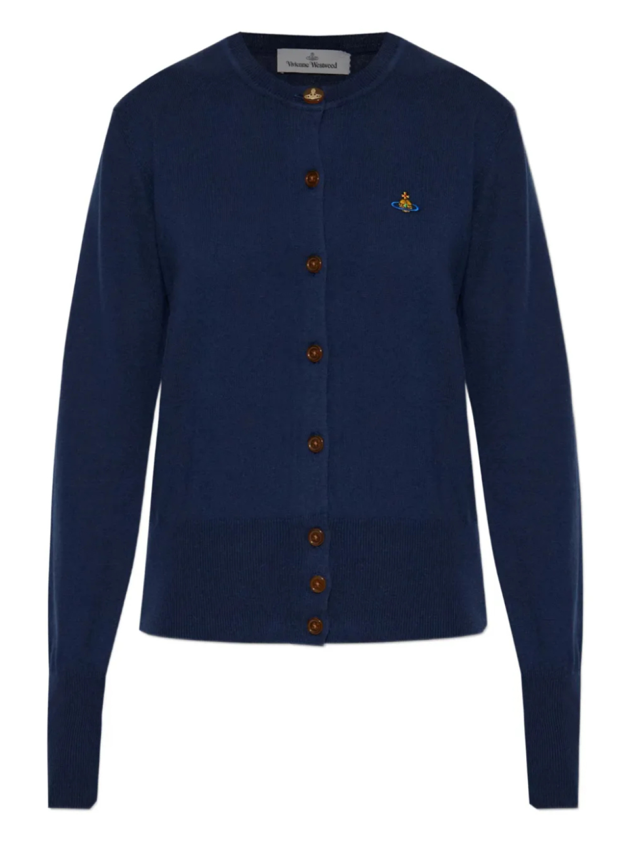 Кардиган с вышитыми шарами Vivienne Westwood, синий
Кардиган с вышитыми шарами Vivienne Westwood, синий