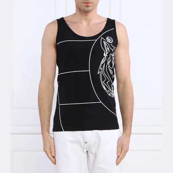 Майка стандартного кроя Plein Sport, черный
Майка стандартного кроя Plein Sport, черный