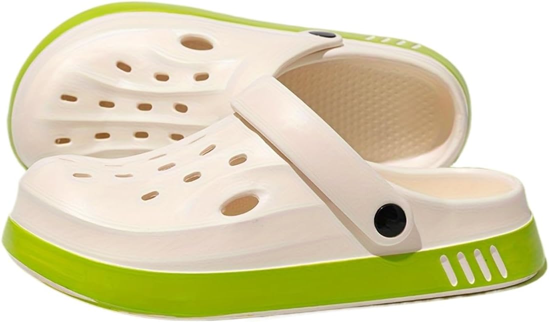 Мужские сабо - дышащие, легкие сандалии из ЭВА для пляжа и повседневной носки Fmshi, белый
Мужские сабо - дышащие, легкие сандалии из ЭВА для пляжа и повседневной носки Fmshi, белый