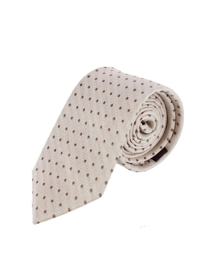 Мужской деловой галстук Ignacio из льняной смеси в горошек с вертикальным косым кроем и подкладкой TRAFALGAR, Tan
Мужской деловой галстук Ignacio из льняной смеси в горошек с вертикальным косым кроем и подкладкой TRAFALGAR, Tan