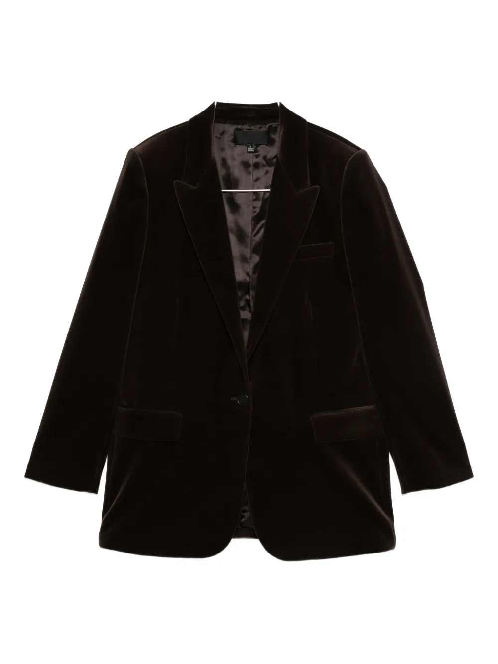 Вельветовый однобортный пиджак Nili Lotan, коричневый
Вельветовый однобортный пиджак Nili Lotan, коричневый