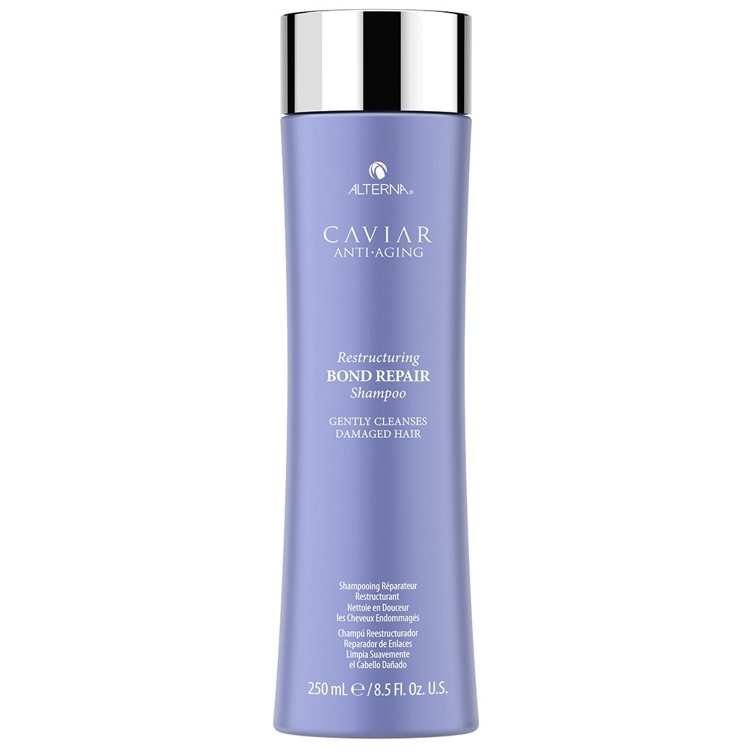 Шампунь caviar anti-aging restructuring bond repair Alterna, объем 250 мл
Шампунь caviar anti-aging restructuring bond repair Alterna, объем 250 мл