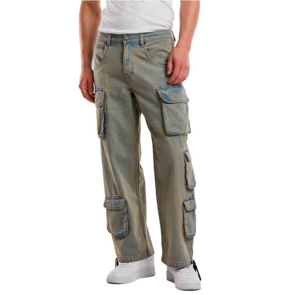 Джинсы Urban Classics Multi Pocket Cargo, синий
Джинсы Urban Classics Multi Pocket Cargo, синий