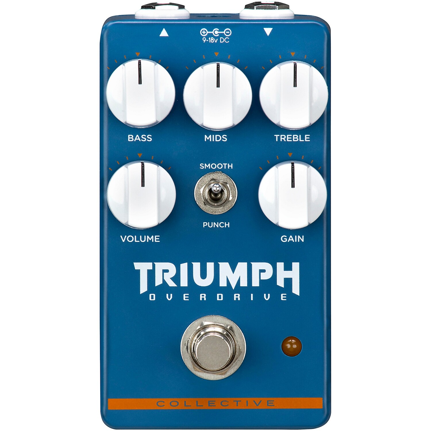 Педаль эффектов Wampler Collective Triumph Overdrive, синяя
Педаль эффектов Wampler Collective Triumph Overdrive, синяя