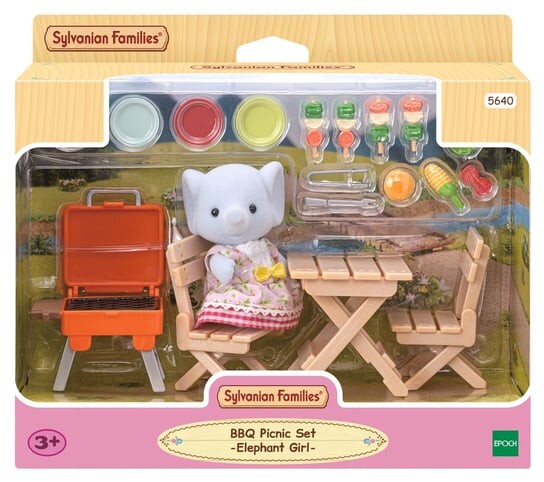 Sylvanian Families, коллекционные фигурки, набор для пикника семьи слонов
Sylvanian Families, коллекционные фигурки, набор для пикника семьи слонов