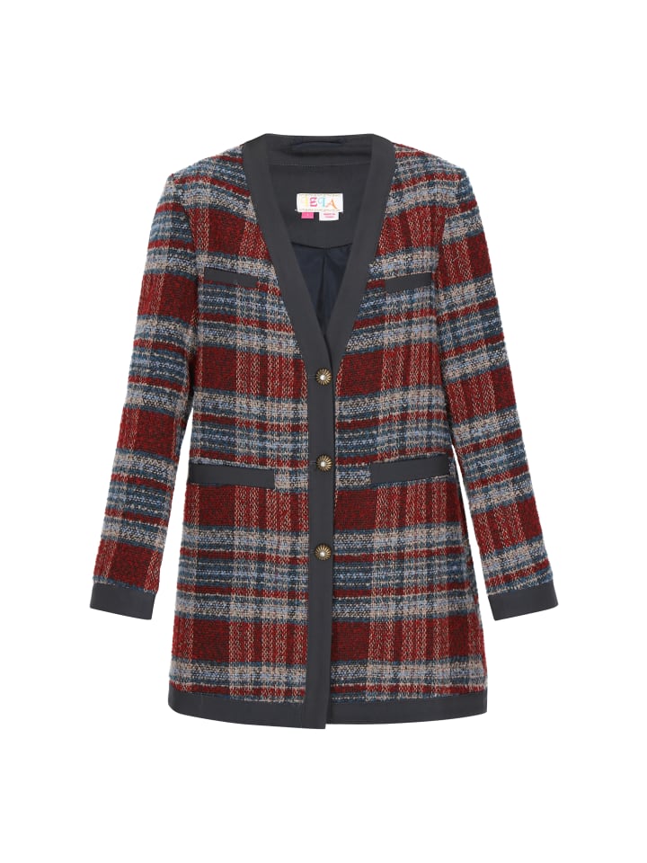 Женское пальто бежево-синего цвета IZIA
Женское пальто бежево-синего цвета IZIA