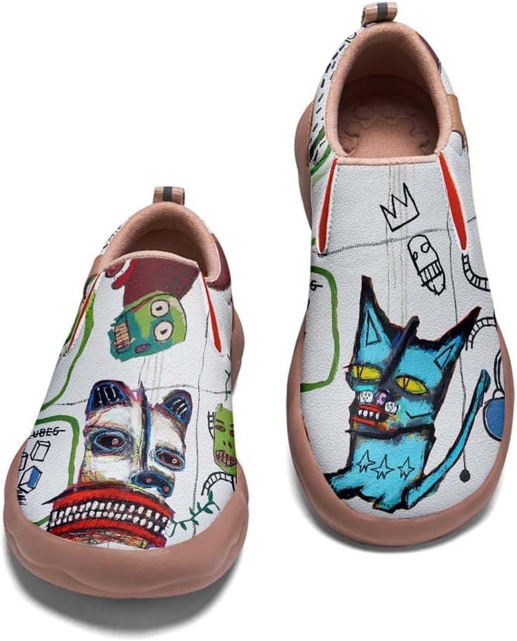 Мужские кроссовки с граффити, слипоны для повседневной прогулки и путешествий, легкие удобные лоферы Onehorse, Graffiti_23
Мужские кроссовки с граффити, слипоны для повседневной прогулки и путешествий, легкие удобные лоферы Onehorse, Graffiti_23