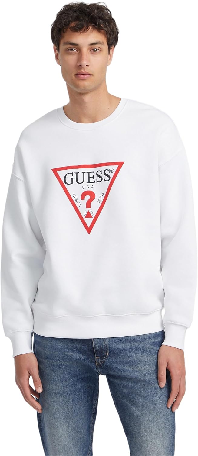 Мужская толстовка GUESS JEANS CN OS с культовым треугольным рисунком, Черный, Мужская толстовка GUESS JEANS CN OS с культовым треугольным рисунком
Мужская толстовка GUESS JEANS CN OS с культовым треугольным рисунком, Черный, Мужская толстовка GUESS JEANS CN OS с культовым треугольным рисунком