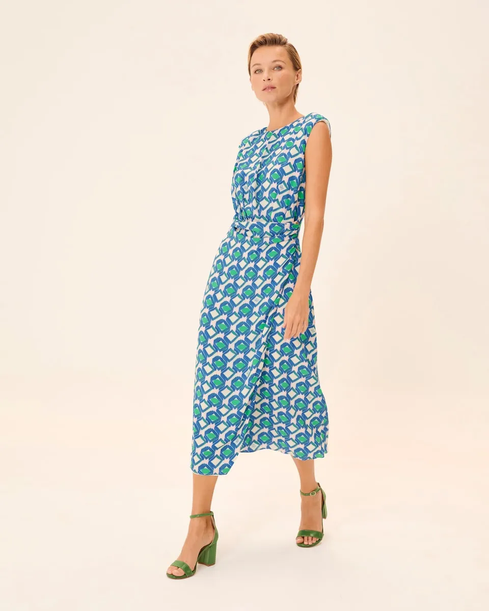 Миди-платье Eda с круглым вырезом и плечиками Dolores Promesas, многоцветный
Миди-платье Eda с круглым вырезом и плечиками Dolores Promesas, многоцветный