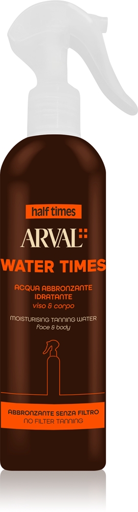 Увлажняющий спрей для загара Half times с освежающей водой для поддержания загара Arval, 300 мл
Увлажняющий спрей для загара Half times с освежающей водой для поддержания загара Arval, 300 мл