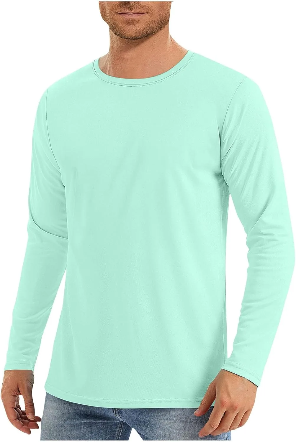 Футболка с длинным рукавом для мужчин Casual, легкая, дышащая
Футболка с длинным рукавом для мужчин Casual, легкая, дышащая