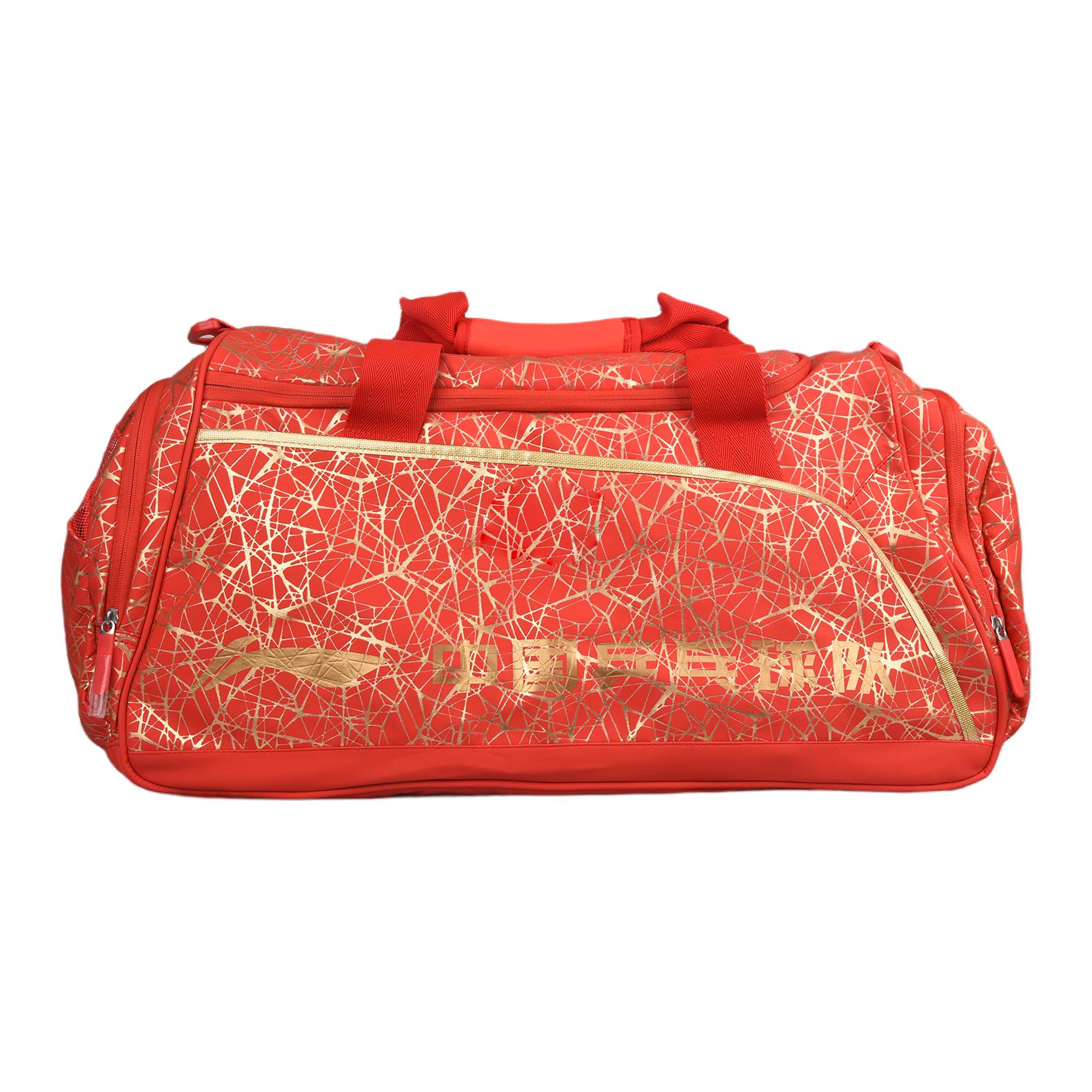 LINING Кожаная дорожная сумка унисекс красно-черная, Red
LINING Кожаная дорожная сумка унисекс красно-черная, Red