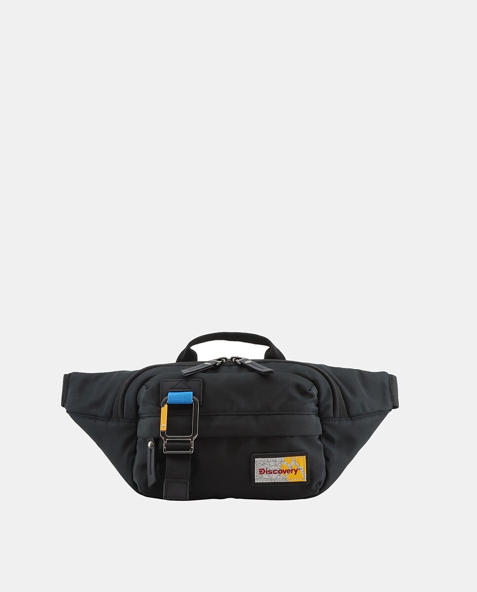 Поясная сумка среднего размера из переработанного полиэстера черного цвета Discovery, черный
Поясная сумка среднего размера из переработанного полиэстера черного цвета Discovery, черный