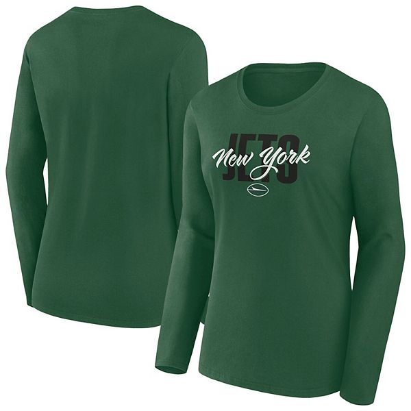 Женская зеленая футболка с длинным рукавом и круглым вырезом New York Jets Fanatics, Зеленый, Женская зеленая футболка с длинным рукавом и круглым вырезом New York Jets Fanatics
Женская зеленая футболка с длинным рукавом и круглым вырезом New York Jets Fanatics, Зеленый, Женская зеленая футболка с длинным рукавом и круглым вырезом New York Jets Fanatics