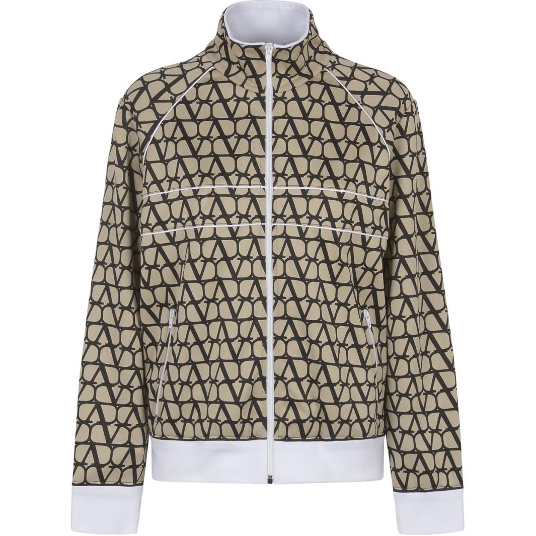 Куртка-бомбер с принтом логотипа Valentino, коричневая
Куртка-бомбер с принтом логотипа Valentino, коричневая