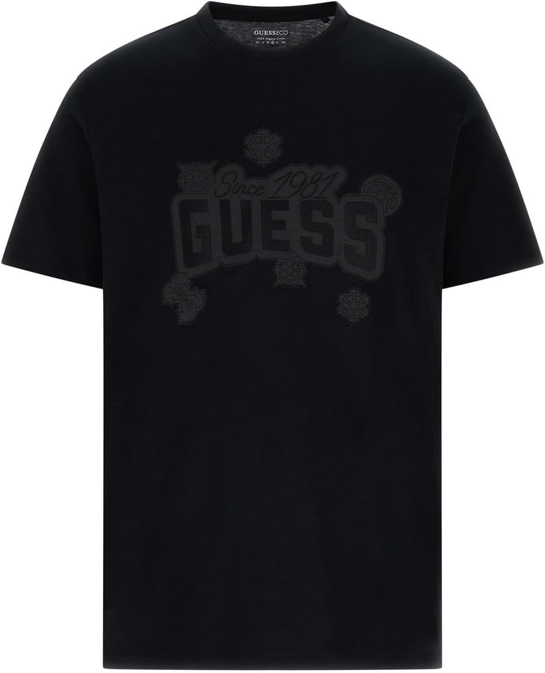 Мужская футболка Guess Eco с коротким рукавом и принтом пиона, Jet Black, Черный, Мужская футболка Guess Eco с коротким рукавом и принтом пиона, Jet Black
Мужская футболка Guess Eco с коротким рукавом и принтом пиона, Jet Black, Черный, Мужская футболка Guess Eco с коротким рукавом и принтом пиона, Jet Black