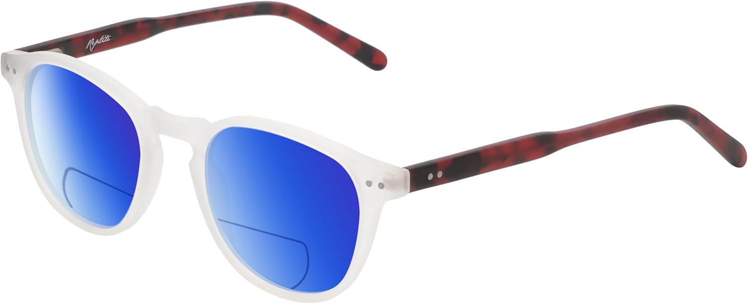 Поляризованные бифокальные солнцезащитные очки Mata для чтения, мужские и женские, с бифокальными линзами, защитой от УФ-излучения, для спорта и вождения, тонированные Reptile, Clear Crystal Tortoise/Polarized Blue Mirror
Поляризованные бифокальные солнцезащитные очки Mata для чтения, мужские и женские, с бифокальными линзами, защитой от УФ-излучения, для спорта и вождения, тонированные Reptile, Clear Crystal Tortoise/Polarized Blue Mirror