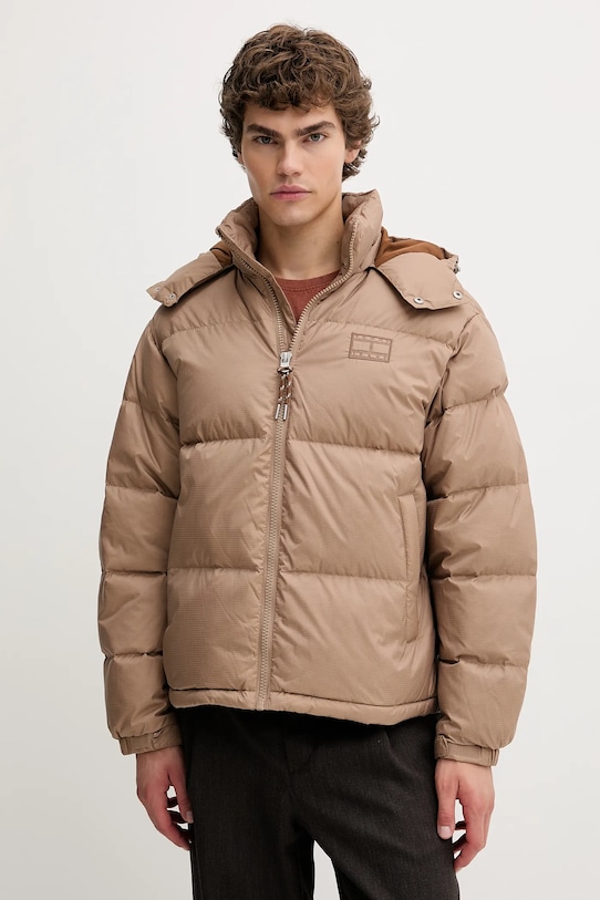 Пуховик Tommy Jeans, коричневый
Пуховик Tommy Jeans, коричневый