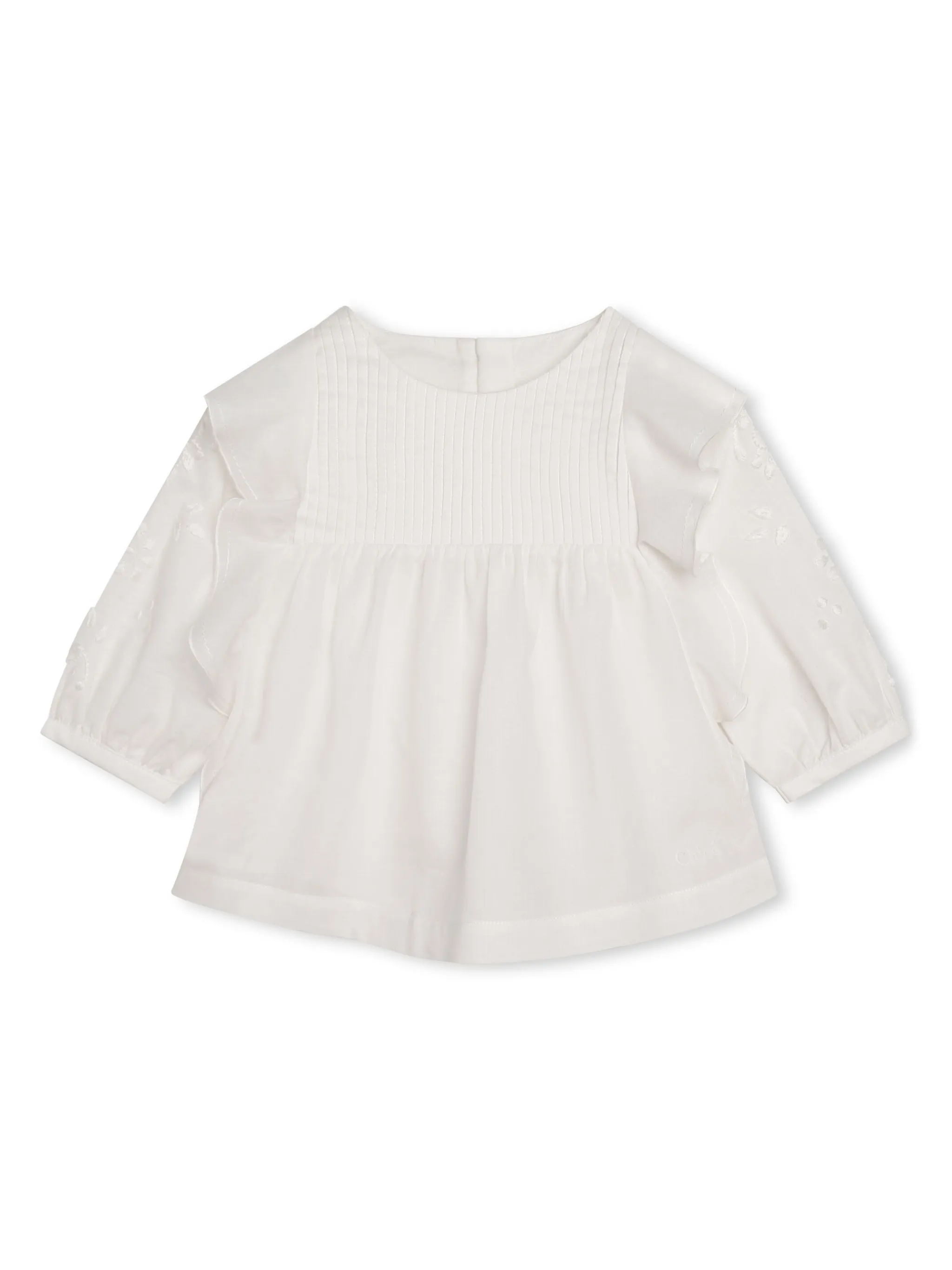 Блузка с оборками Chloé Kids, белый
Блузка с оборками Chloé Kids, белый