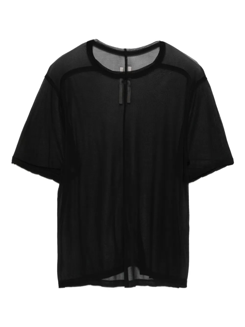 Полупрозрачный сетчатый топ Rick Owens, черный
Полупрозрачный сетчатый топ Rick Owens, черный