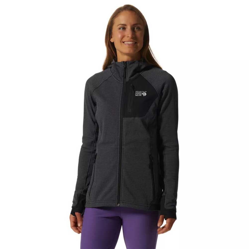 Толстовка Mountain Hardwear Power Grid Full Zip, черный
Толстовка Mountain Hardwear Power Grid Full Zip, черный