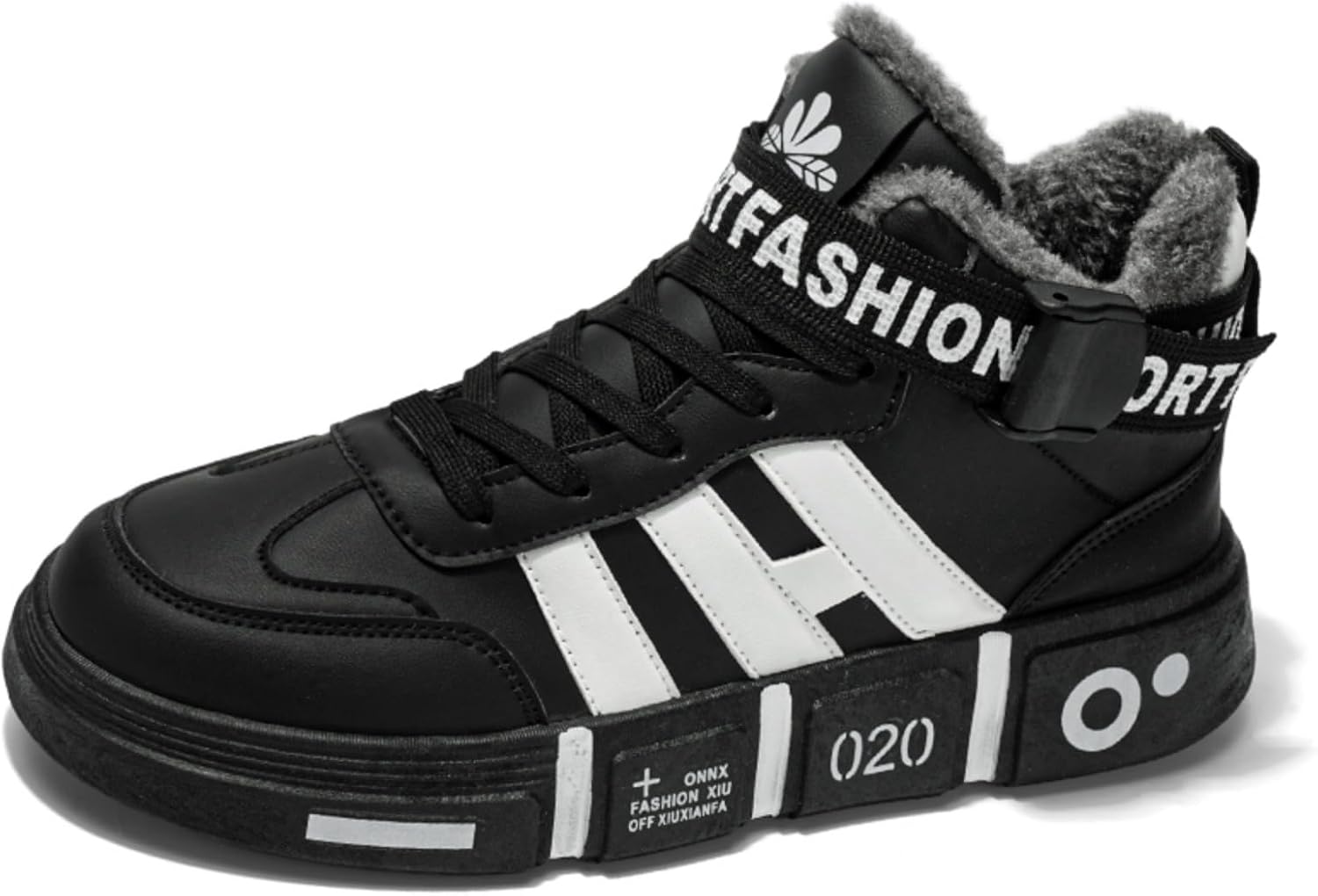 Мужские высокие кеды Khwfjas с флисовой подкладкой, стильный черно-белый дизайн, теплые и удобные повседневные зимние обувь
Мужские высокие кеды Khwfjas с флисовой подкладкой, стильный черно-белый дизайн, теплые и удобные повседневные зимние обувь