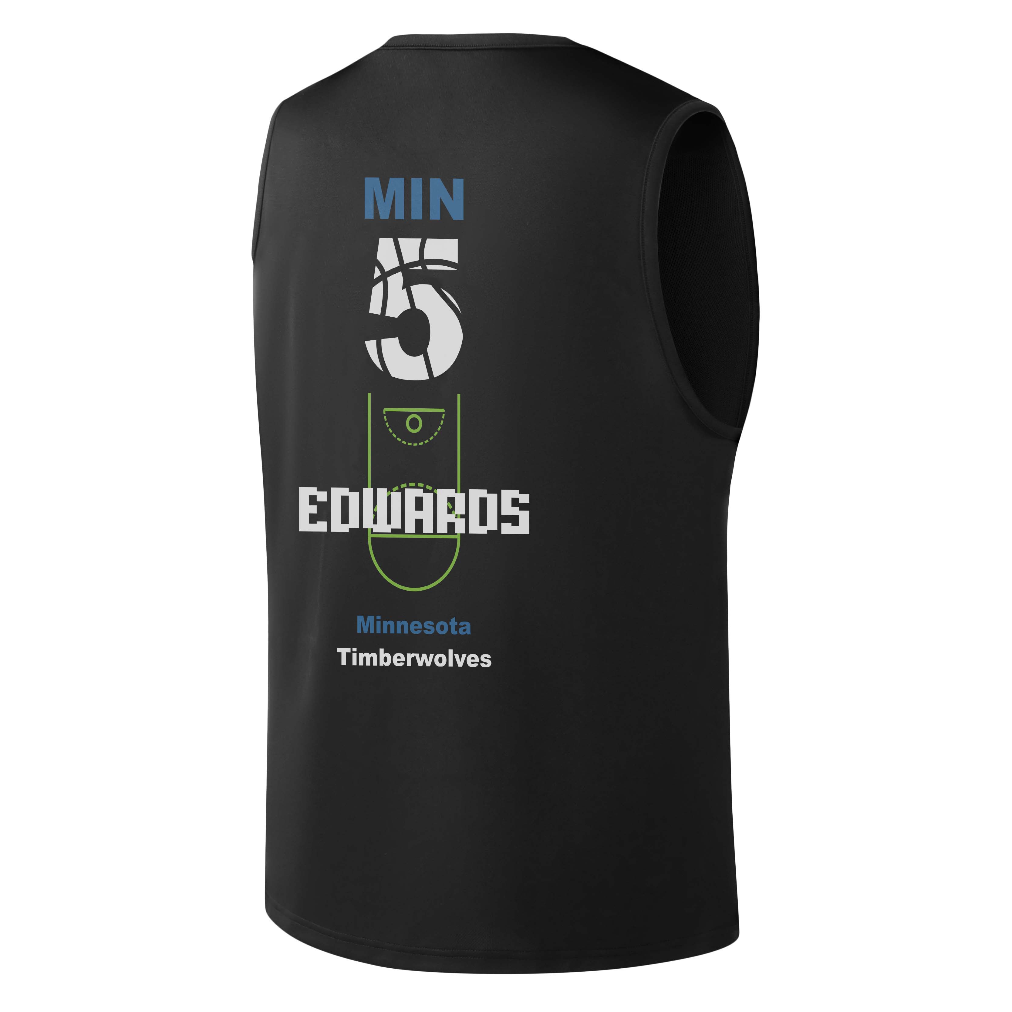 NBA Майка Minnesota Timberwolves унисекс black
NBA Майка Minnesota Timberwolves унисекс black