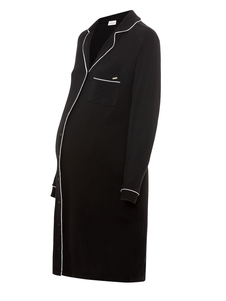 Ночная рубашка LASCANA, черный
Ночная рубашка LASCANA, черный