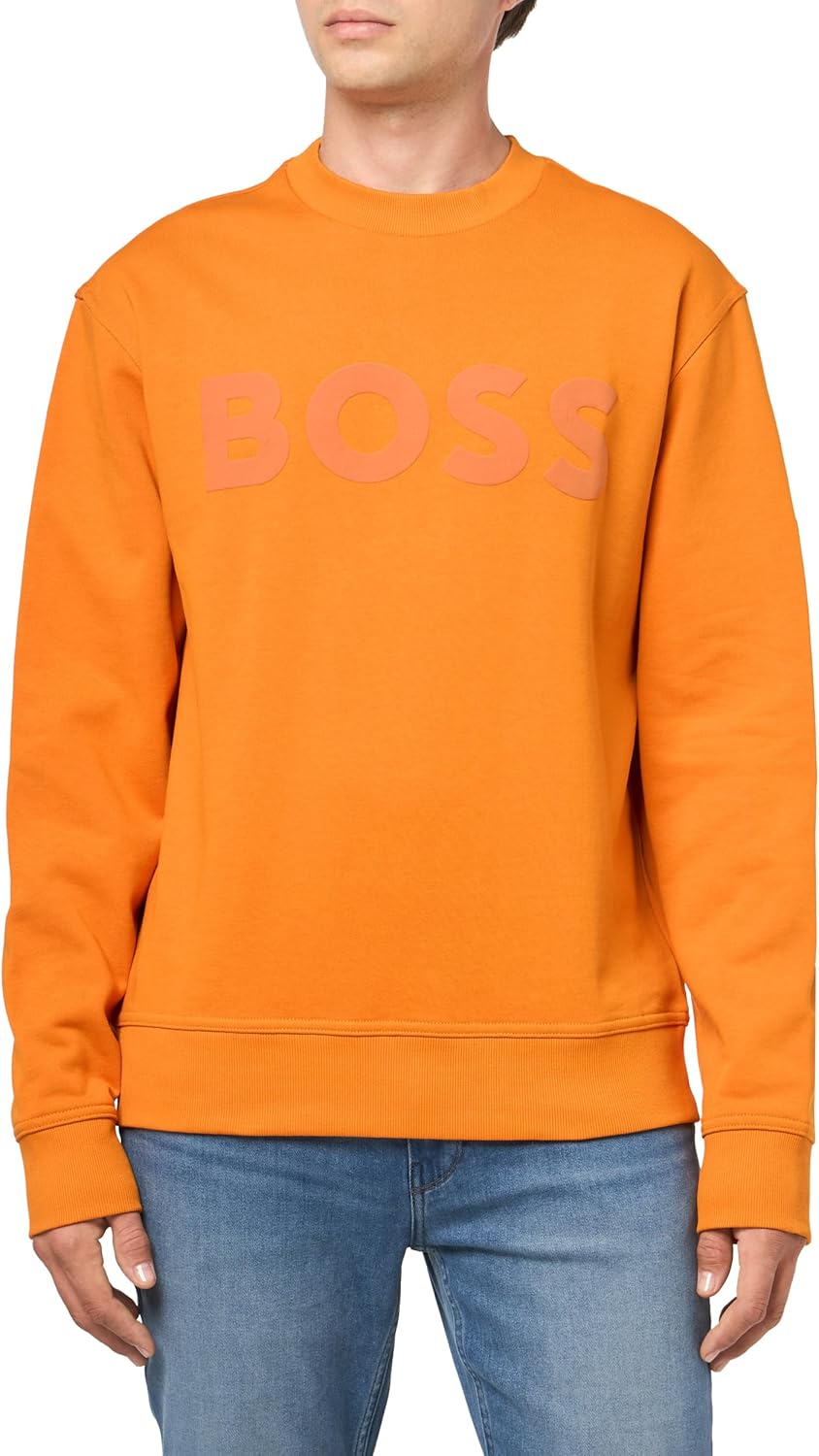 BOSS мужской свитшот с логотипом Bold Logo, френч терри, Sunshine
BOSS мужской свитшот с логотипом Bold Logo, френч терри, Sunshine