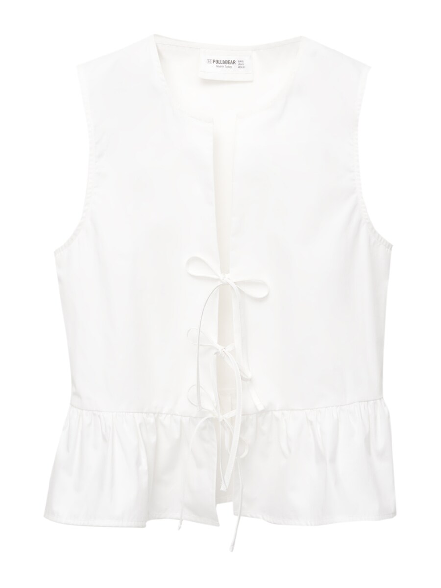 Блуза Pull&Bear, белый
Блуза Pull&Bear, белый