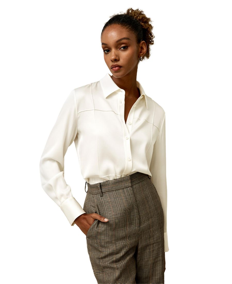 Шелковая блузка Sprezzatura для женщин LILYSILK, Natural white
Шелковая блузка Sprezzatura для женщин LILYSILK, Natural white