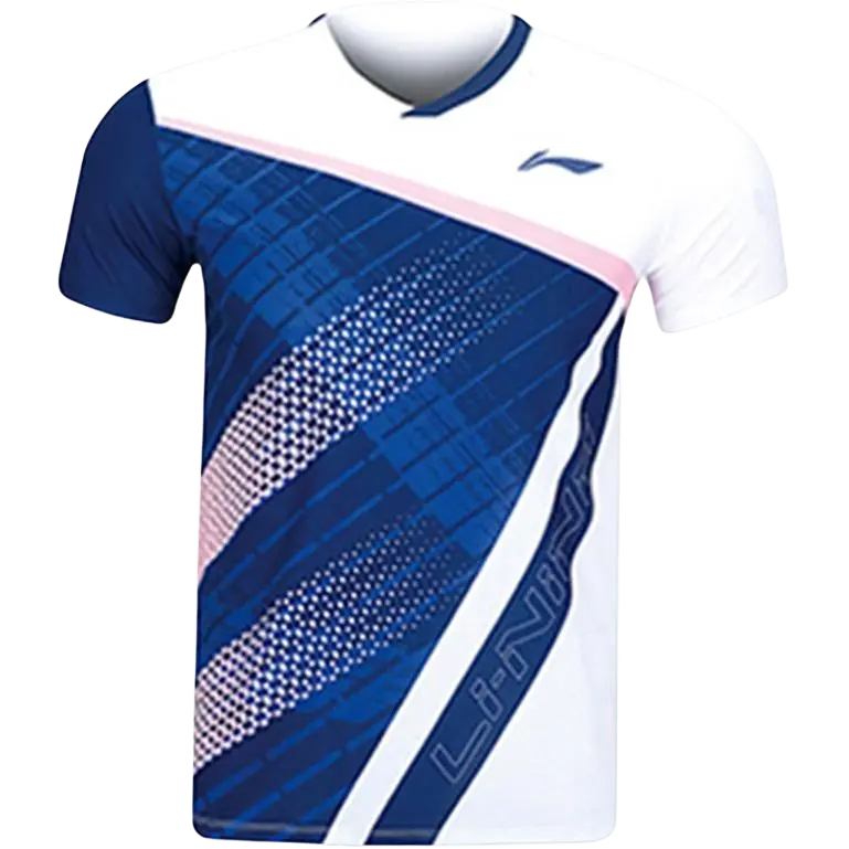 Футболка для бадминтона унисекс LINING, белый/синий
Футболка для бадминтона унисекс LINING, белый/синий