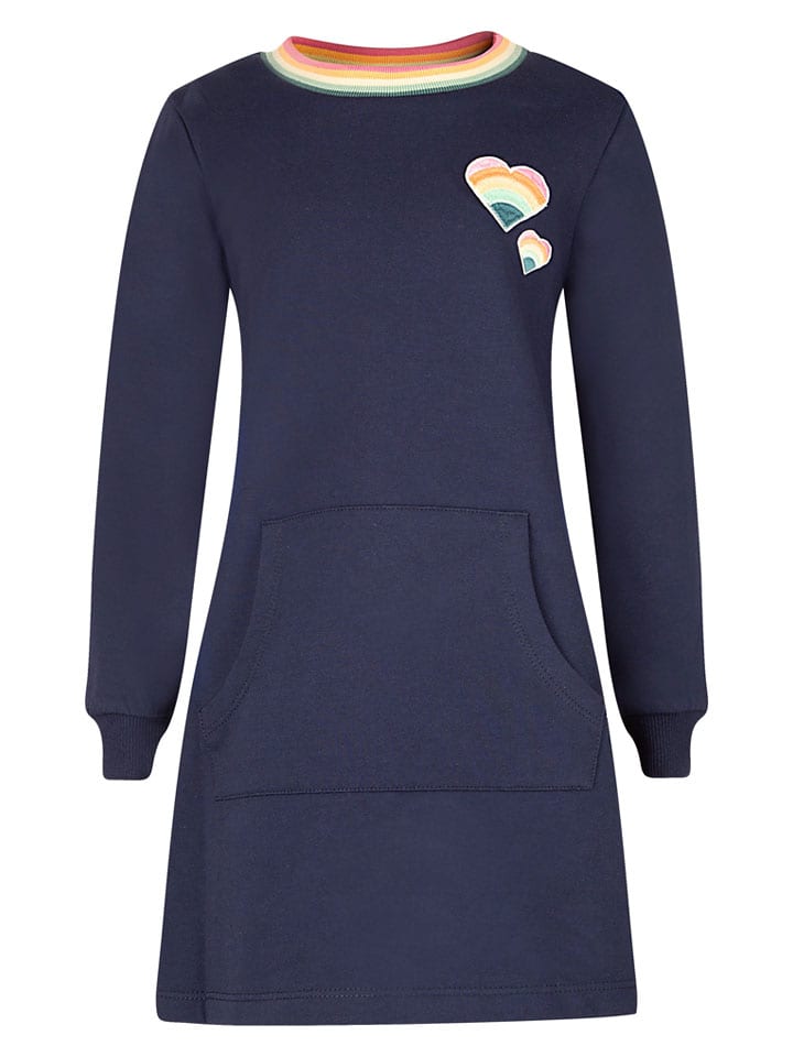 Платье темно-синего цвета happy girls by Eisend
Платье темно-синего цвета happy girls by Eisend