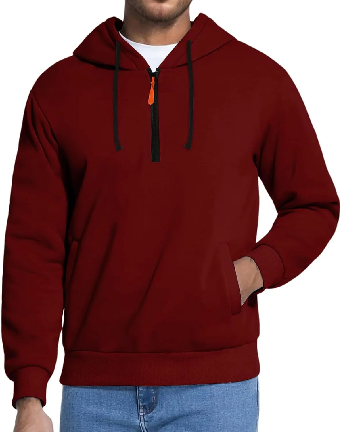 Термокофта Quarter Zip Pullover с капюшоном и карманами Bakgeerle
Термокофта Quarter Zip Pullover с капюшоном и карманами Bakgeerle