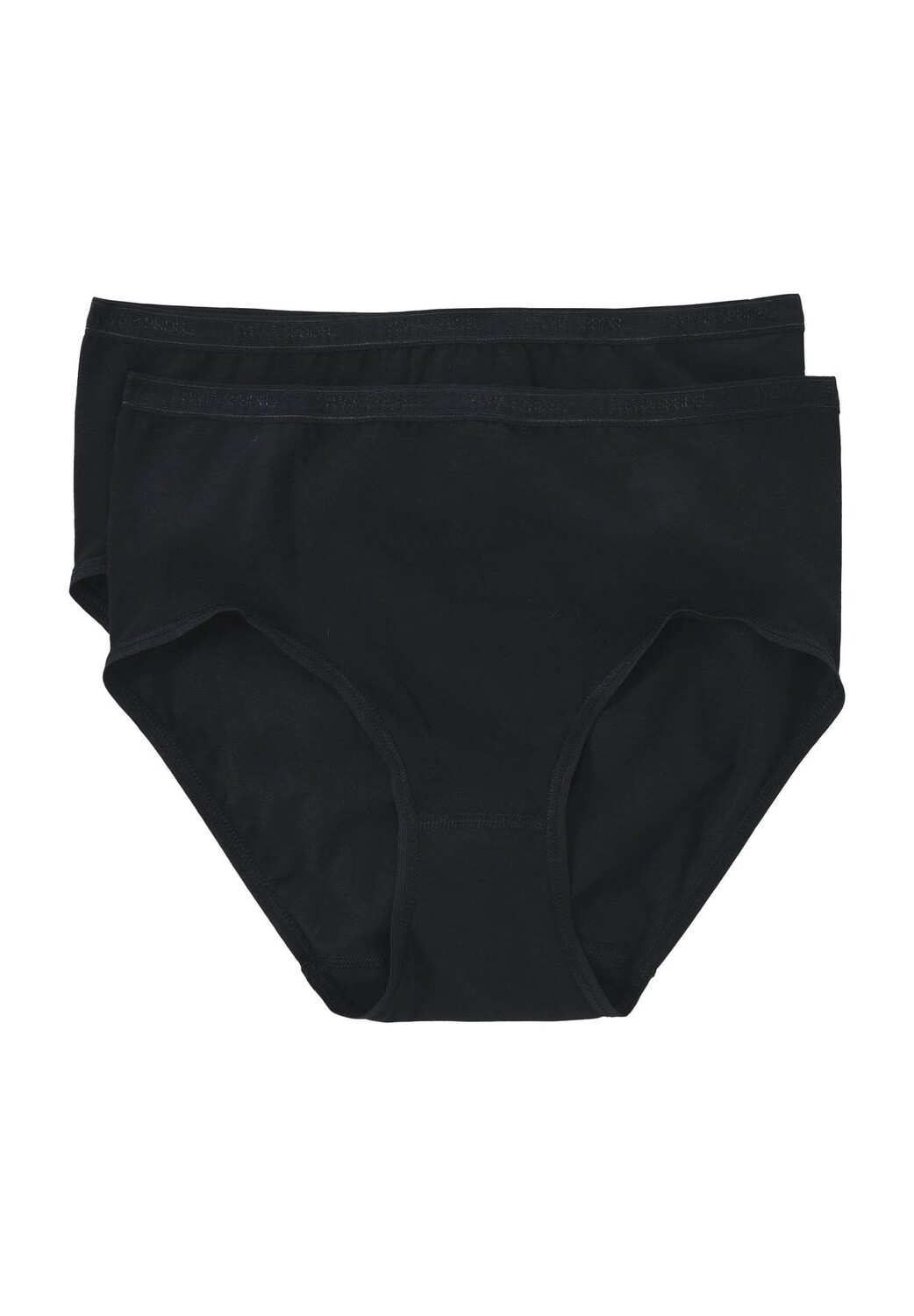 Трусы Soraya, 2 шт., пояс с логотипом, однотонные, женские Sylvia Speidel., черный
Трусы Soraya, 2 шт., пояс с логотипом, однотонные, женские Sylvia Speidel., черный