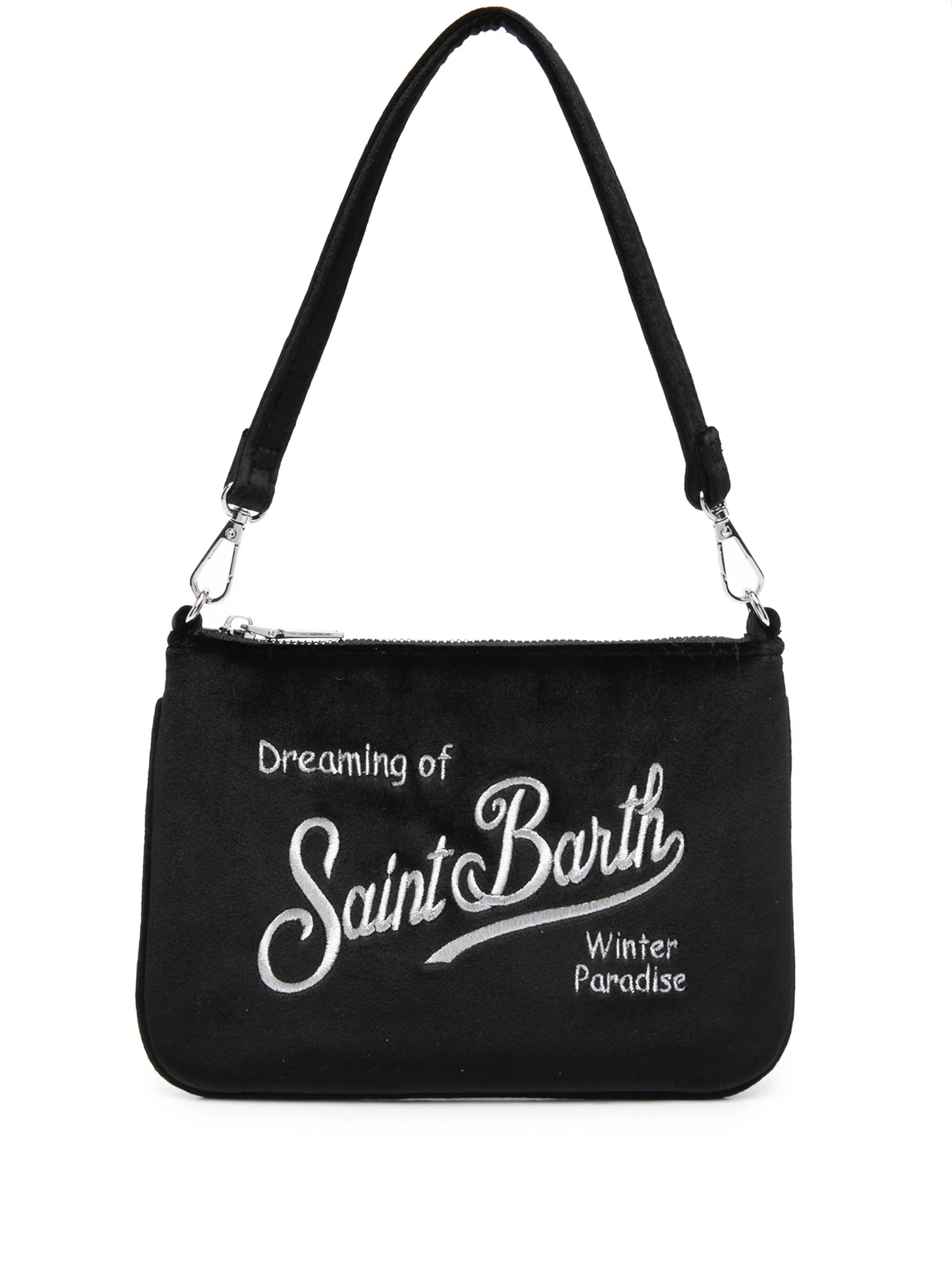 Сумка на плечо с вышивкой Mc2 Saint Barth, черный
Сумка на плечо с вышивкой Mc2 Saint Barth, черный