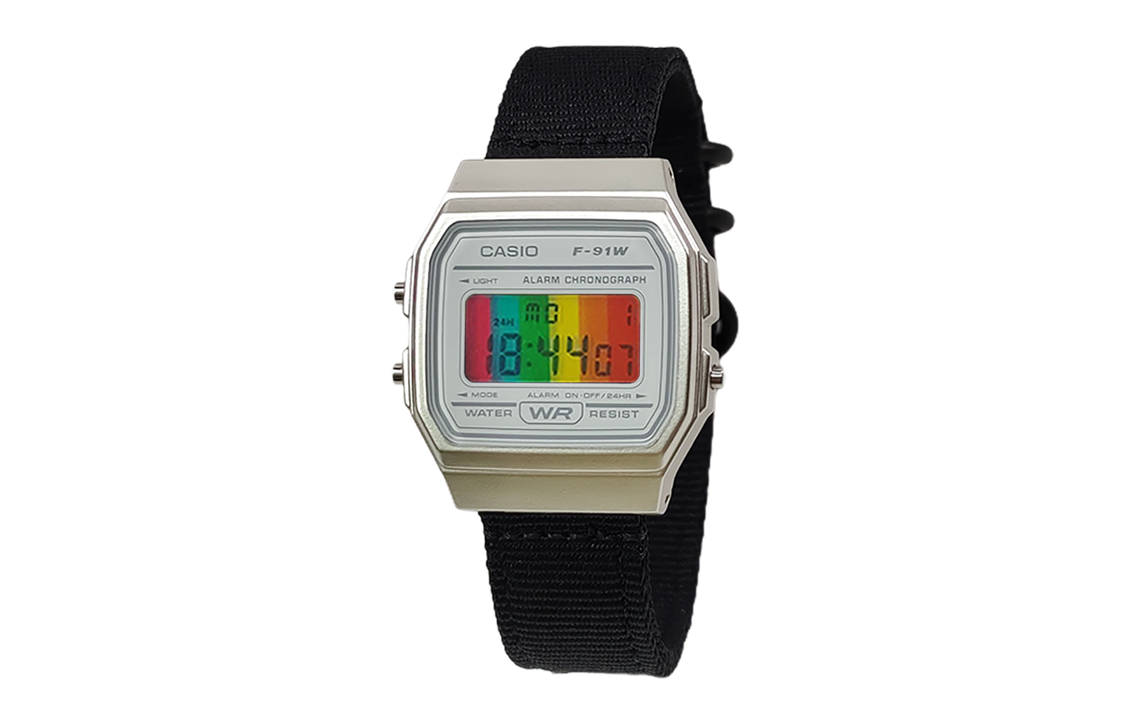 CASIO Мужские часы Retrofit Series с кварцевым механизмом и нейлоновым ремешком, черный циферблат
CASIO Мужские часы Retrofit Series с кварцевым механизмом и нейлоновым ремешком, черный циферблат