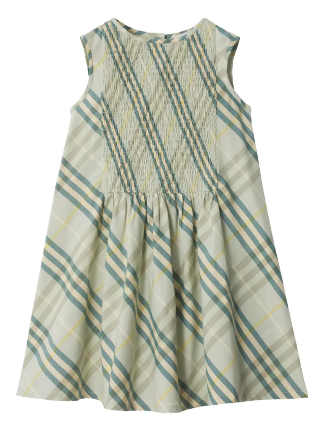 Платье из поплина в клетку Burberry Kids, нейтральный
Платье из поплина в клетку Burberry Kids, нейтральный