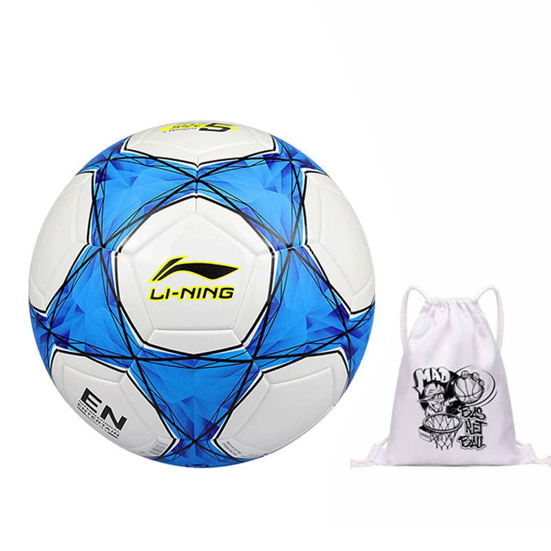 LINING Размер 5 мяч для футбола TPU бесшовный термосварка унисекс синий белый
LINING Размер 5 мяч для футбола TPU бесшовный термосварка унисекс синий белый