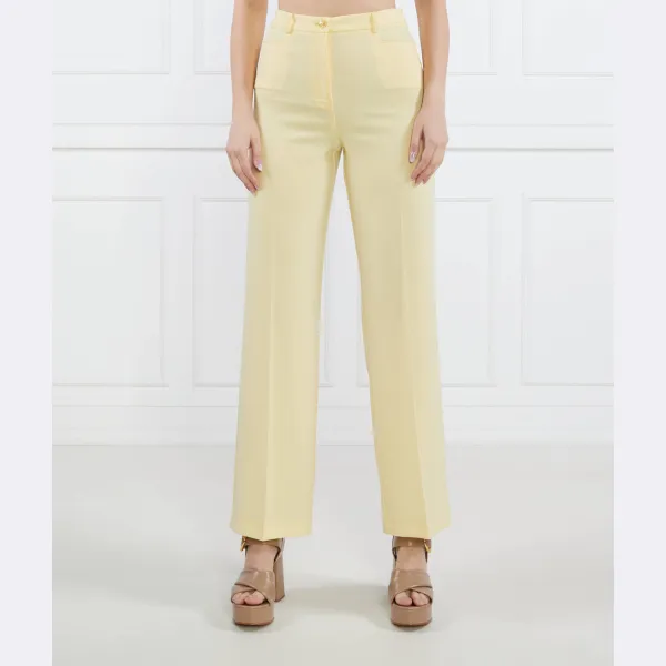 Расклешенные брюки Patrizia Pepe, желтый
Расклешенные брюки Patrizia Pepe, желтый