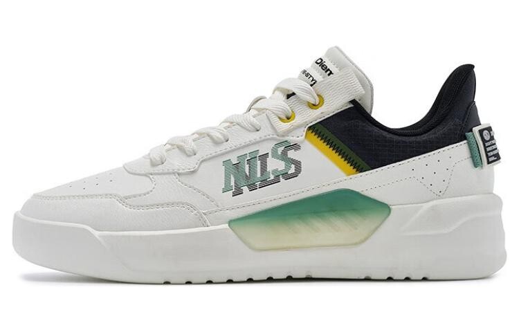 Кеды мужские, обувь для скейтбординга низкая белый/черный/зеленый Qiaodan
Кеды мужские, обувь для скейтбординга низкая белый/черный/зеленый Qiaodan