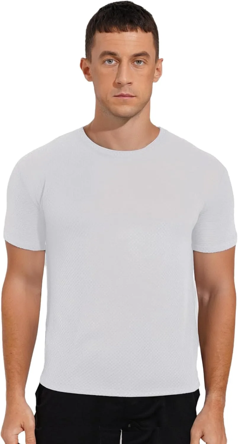 YEAHDOR мужская влагоотводящая футболка с коротким рукавом Sun Protection Rash Guard
YEAHDOR мужская влагоотводящая футболка с коротким рукавом Sun Protection Rash Guard