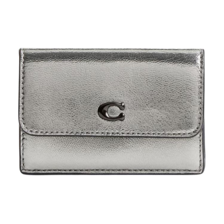 Кошелек-книжка из кожи миниатюрный женский белый алюминий с антрацитовым COACH
Кошелек-книжка из кожи миниатюрный женский белый алюминий с антрацитовым COACH