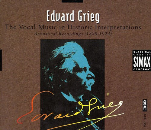 CD диск Grieg: Vocal Music in Historic Interpretations
CD диск Grieg: Vocal Music in Historic Interpretations