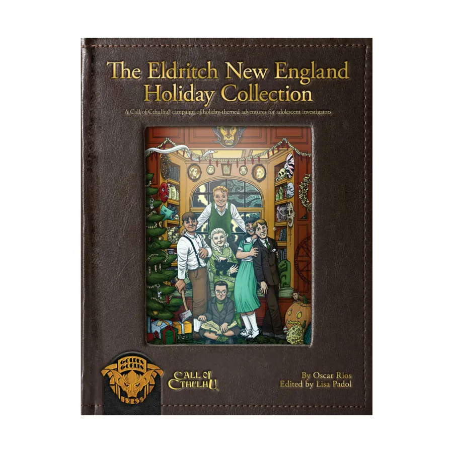 Eldritch New England Holiday Collection, Call of Cthulhu - Adventures & Modules (Golden Goblin Press), мягкая обложка
Eldritch New England Holiday Collection, Call of Cthulhu - Adventures & Modules (Golden Goblin Press), мягкая обложка