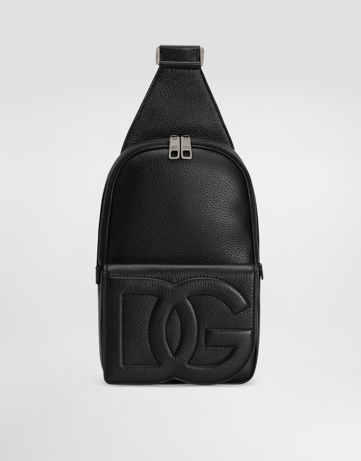 Рюкзак из оленьей кожи с ремнем Dolce & Gabbana, черный
Рюкзак из оленьей кожи с ремнем Dolce & Gabbana, черный