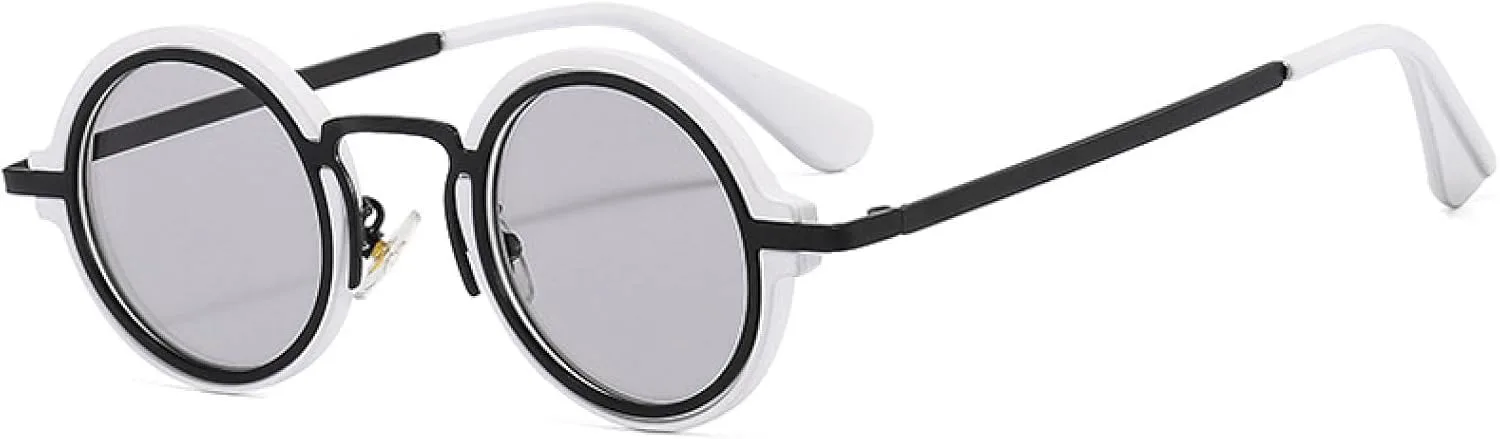 Популярные модные маленькие круглые солнцезащитные очки для женщин в стиле ретро-панк с градиентом, для мужчин с защитой от УФ-излучения UV400 HHZZYVY, 8
Популярные модные маленькие круглые солнцезащитные очки для женщин в стиле ретро-панк с градиентом, для мужчин с защитой от УФ-излучения UV400 HHZZYVY, 8