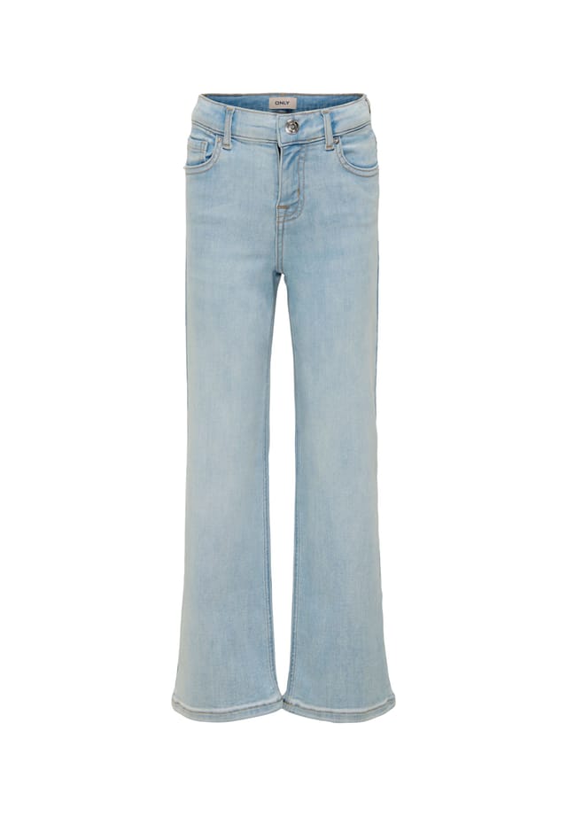 Джинсы Мэдисон расклешенные брюки Kidsonly, синий 
Джинсы Мэдисон расклешенные брюки Kidsonly, синий