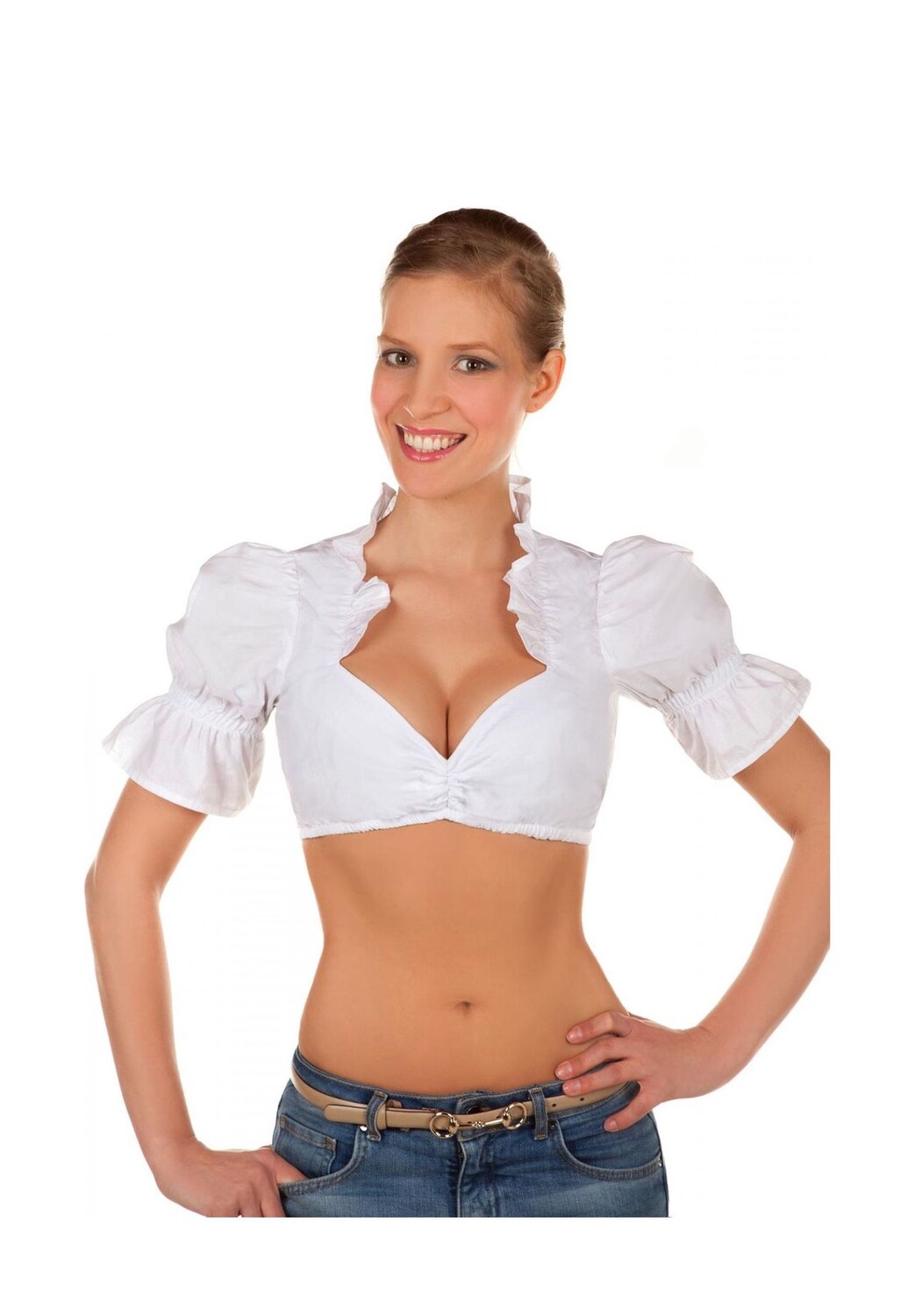 Блузка «Дирндль» со шнуровкой EDELNICE
Блузка «Дирндль» со шнуровкой EDELNICE